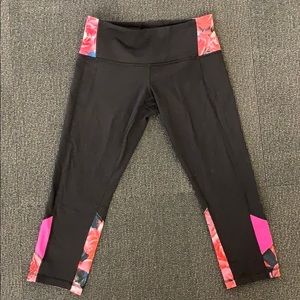 Lululemon Cropped Floral Pants